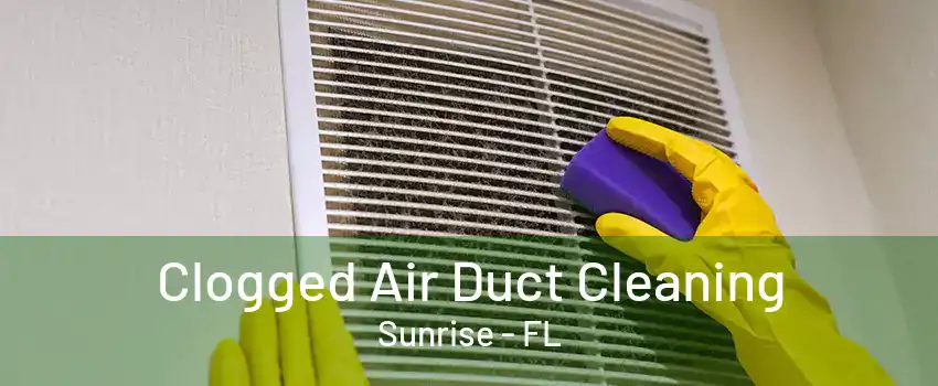 Clogged Air Duct Cleaning Sunrise - FL