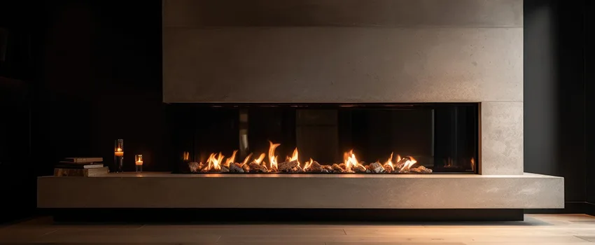 Gas Fireplace Ember Bed Design Services in Sunrise, Florida